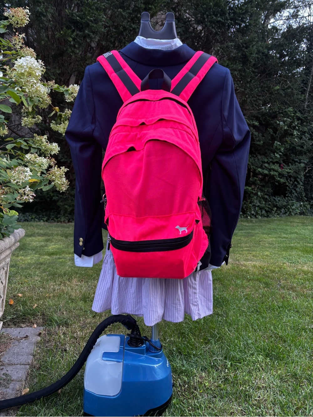 PINK Bright Pink Women’s Backpack - Casual Daypack